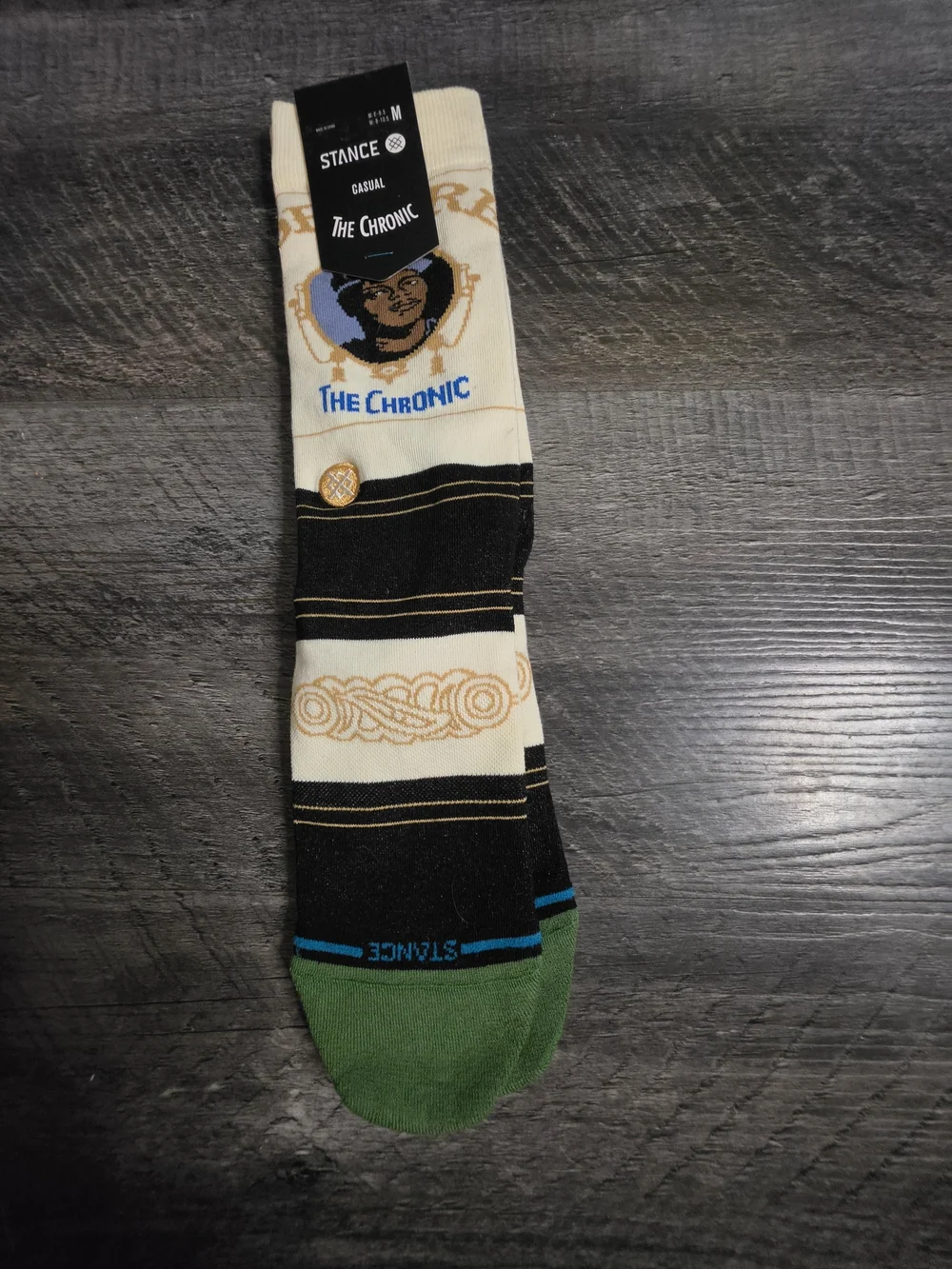 Stance The Chronic Crew Socks Size M